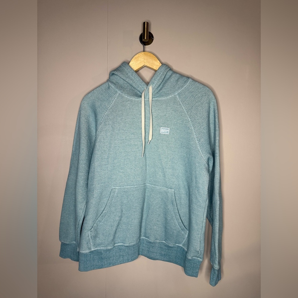 RVCA Blue Pullover Hoodie Fleece Lined Surf Skate‎ Regular Fit Small